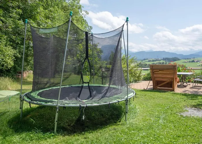 Panoramablick Heimen Hopferau