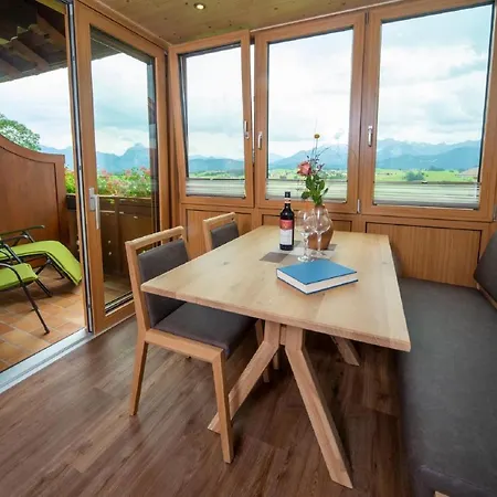 Panoramablick Heimen Homestay szállás Hopferau